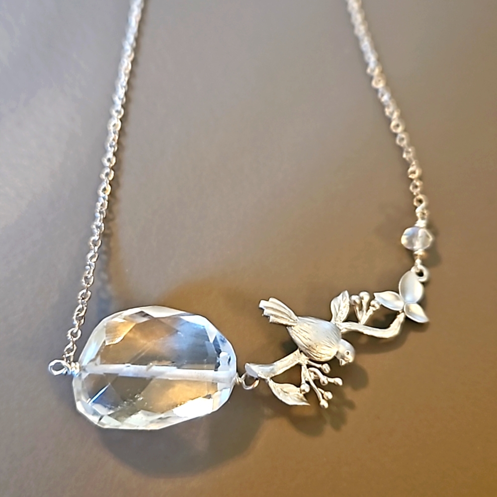 Bird on a Branch Necklace